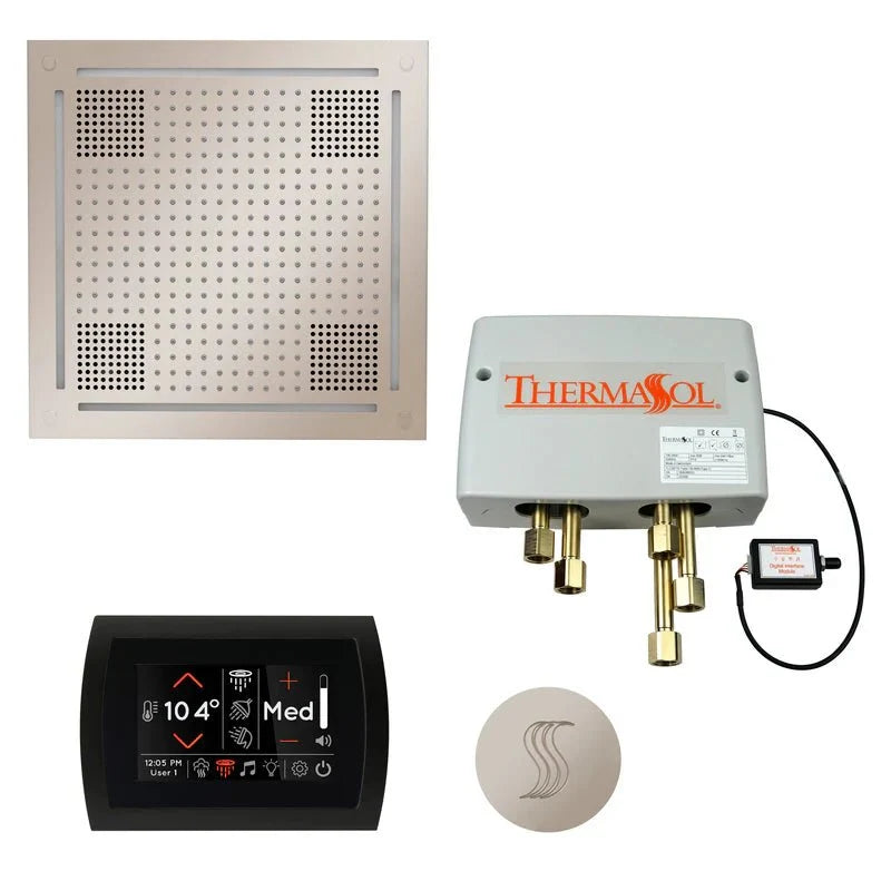 ThermaSol TWPHSR Total Wellness Package HydroVive with 5" SignaTouch Control & 18" Rainhead
