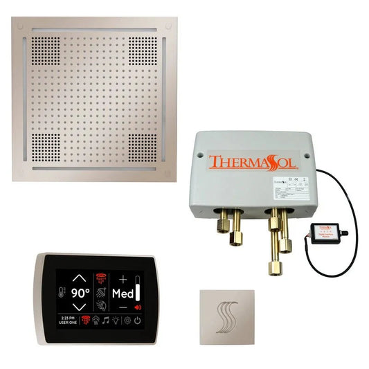 ThermaSol Total Wellness Package HydroVive with SignaTouch 5” Touchscreen Control & Rainhead