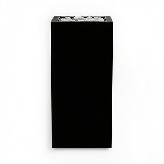HUUM CORE Black – CORE Series Sauna Heater, Black Exterior, 10.5kW