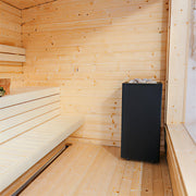 HUUM CORE Black – CORE Series Sauna Heater, Black Exterior, 9kW image 4