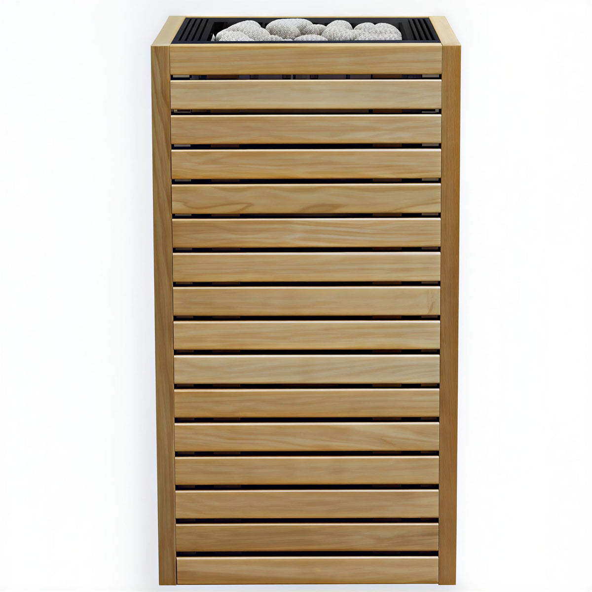 HUUM CORE Thermo-Aspen - CORE Series Sauna Heater, Thermo-Aspen Wood Exterior, 10.5kW