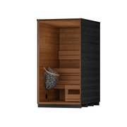 Leil Saunas Viva 120 - 2 Person Outdoor Traditional Sauna Kit image 11