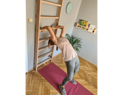 BenchK Series 1 Multifunctional 112 Wall Bars Swedish Ladder with Quick-Transforming Desk for Home & Gym image 4
