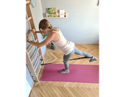 BenchK Series 1 Multifunctional 112 Wall Bars Swedish Ladder with Quick-Transforming Desk for Home & Gym image 5