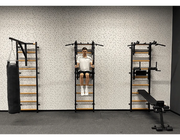 BenchK Series 7 732 Fitness Stall Wall Bars Swedish Ladder image 7