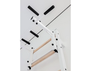 BenchK Series 7 733 Luxury Wall Bars Swedish Ladder - Beech Wood & Steel Design image 31