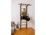 BenchK Series 7 722 Multifunctional Stall Wall Bars Swedish Ladder With Pull-Up Bar & Dip Station for Home Gym image 15