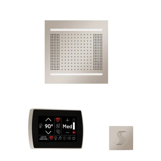 ThermaSol WH14STPSS HydroVive 14 Steam Package with 5” SignaTouch Touchscreen & Rainhead