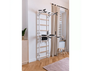 BenchK Series 7 722 Multifunctional Stall Wall Bars Swedish Ladder With Pull-Up Bar & Dip Station for Home Gym image 17