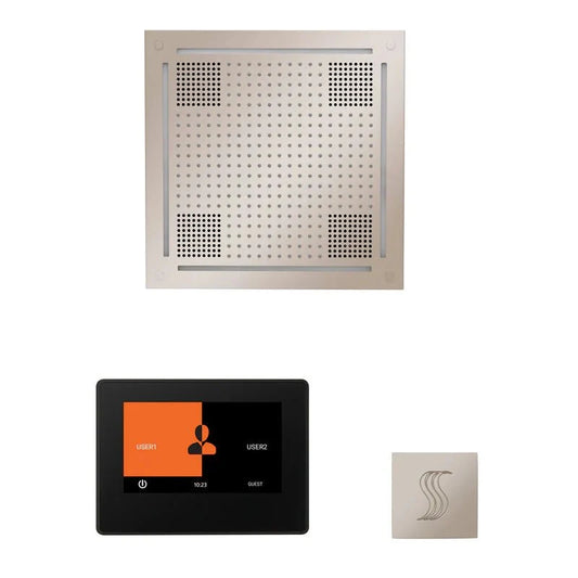 ThermaSol WHSTP7S HydroVive Steam Package with 7" ThermaTouch, LED Chromatherapy & Bluetooth Audio