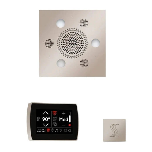 ThermaSol Wellness Steam Package WSTPSS with 5" SignaTouch Touchscreen & Serenity Rainhead